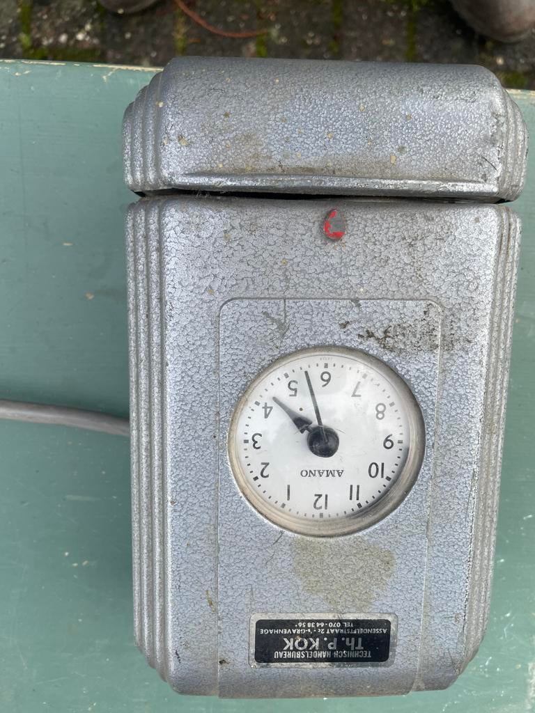 Stempelklok, Antiek en Kunst, Ophalen of Verzenden