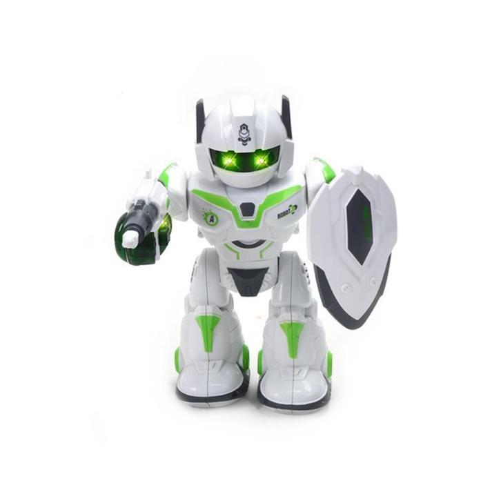 360Draaiende Robot met accessoires met Licht&Geluid - 22 cm, Kinderen en Baby's, Speelgoed | Actiefiguren, Nieuw, Ophalen of Verzenden