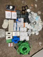 Grote partij nieuwe elektromaterialen, Doe-het-zelf en Verbouw, Elektra en Kabels, Ophalen of Verzenden, Nieuw, Overige typen