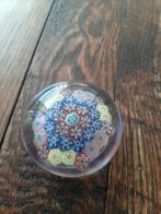 presse papier glas bloemen, Ophalen of Verzenden