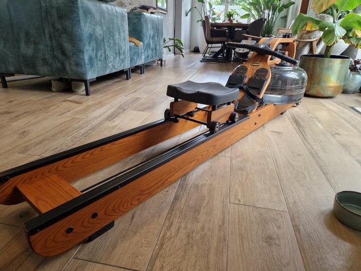 Waterrower viking pro XL, Sport en Fitness, Fitnessapparatuur, Zo goed als nieuw, Roeitrainer, Armen, Benen, Borst, Buik, Rug