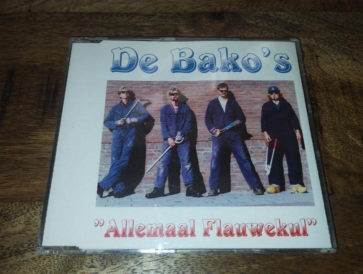 De Bako's - Allemaal Flauwekul [CD Single], Cd's en Dvd's, Cd Singles, Zo goed als nieuw, Nederlandstalig, Ophalen of Verzenden
