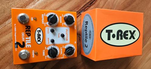 T-REX Reptile 2 Tape Echo Simulator - Nieuwstaat, Muziek en Instrumenten, Effecten, Zo goed als nieuw, Delay of Echo, Ophalen of Verzenden