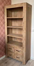 Boekenkast Acaciahout - 9 aug afhalen voor 100 EUR, Huis en Inrichting, Kasten | Boekenkasten, Ophalen, 50 tot 100 cm, Zo goed als nieuw