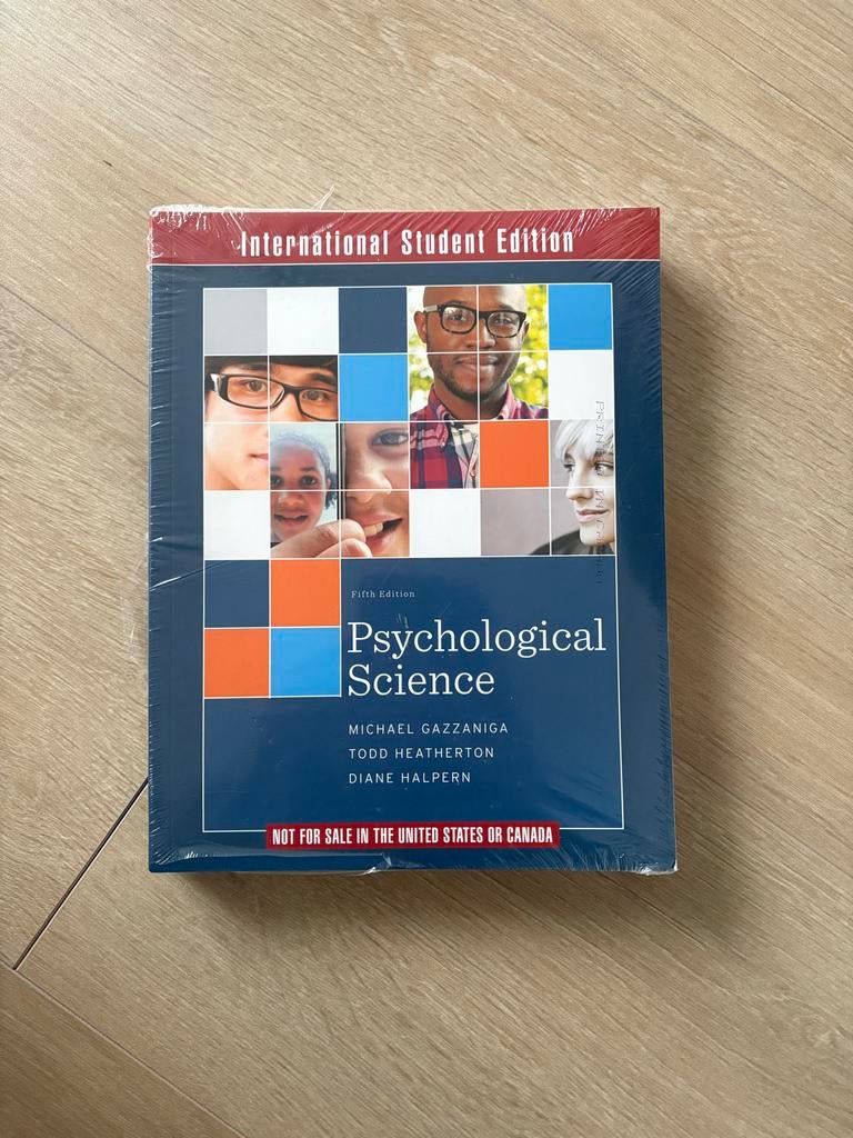 NIEUW in folie: Psychological Science, Ophalen of Verzenden, Beta, Nieuw, WO