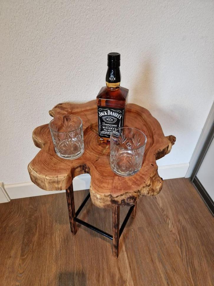 Whiskeytafel, Huis en Inrichting, Woonaccessoires | Wijnrekken, Zo goed als nieuw, Minder dan 50 cm, Ophalen
