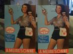 Origineel kartonnen reclamebord Golf Kina A.Meiresonne, Ophalen of Verzenden, Gebruikt, Reclamebord