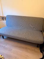 Grijs slaapbank 3 zits Ikea Nyhamn, Huis en Inrichting, Ophalen, Gebruikt, Tweepersoons, 140 cm