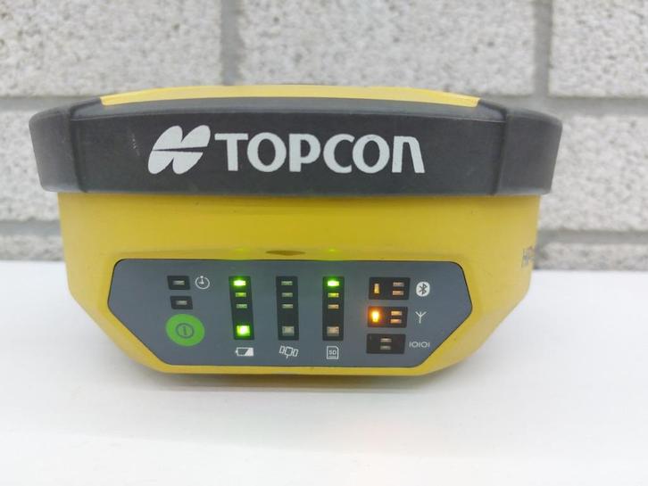 Topcon HiPer II GPS met opbergkoffer, Doe-het-zelf en Verbouw, Meetapparatuur, Gebruikt, Overige meters, Ophalen of Verzenden