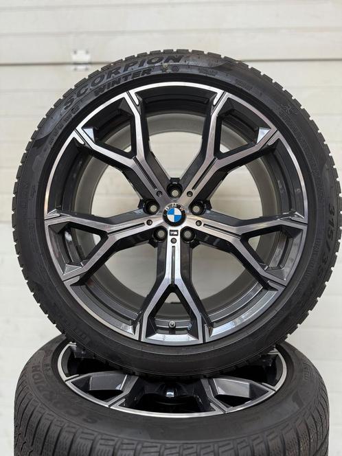 Demo 21’’ bmw x5 g05 x6 g06 velgen winterbanden orig tpms 74, Auto-onderdelen, Banden en Velgen, Banden en Velgen, Winterbanden