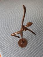 Bronze beeldje dansende vrouw., Ophalen of Verzenden, Brons