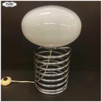 Vintage lamp SpringTafellamp Vloerlamp stijl Ingo Maurer, Ophalen, Honsel, Gebruikt, Naar ontwerp van Ingo Maurer Italiaans Vintage Design Klassieker