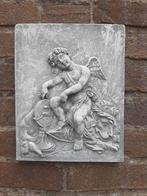 Cupido wanddecoratie betonnen beeld tuinbeeld beton, Ophalen of Verzenden