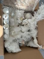 Te koop witte kerstboomhangers, Diversen, Kerst, Ophalen, Zo goed als nieuw