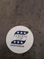 3824 Golden Cup Sportswear Sticker, Verzamelen, Stickers, Ophalen of Verzenden, Zo goed als nieuw