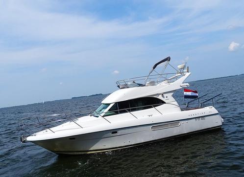 Jeanneau 36 Flybridge l Volvo Penta Diesel 600pk zeewaardig, Watersport en Boten, Motorboten en Motorjachten, Gebruikt, Polyester