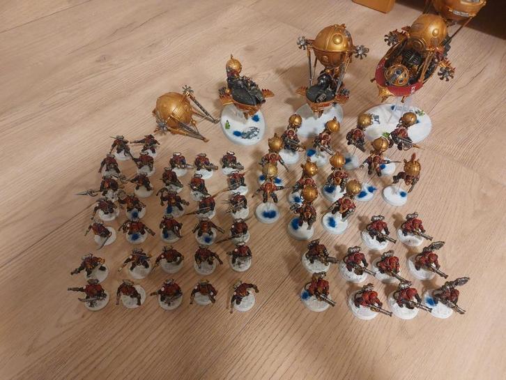 Warhammer Age of Sigmar Kharadron Overlords Duardin Dwarves, Hobby en Vrije tijd, Wargaming, Zo goed als nieuw, Warhammer, Figuurtje(s)