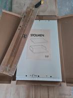 4 ikea stolmen planken met zijopzet, Ophalen, Gebruikt, 50 tot 100 cm, Minder dan 100 cm