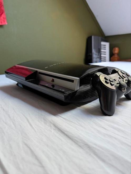 Playstation 3 PHAT, Spelcomputers en Games, Spelcomputers | Sony PlayStation 3, Nieuw, Phat, 80 GB, Met 2 controllers, Ophalen of Verzenden