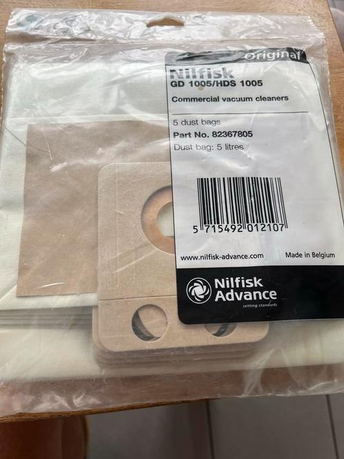 Nilfisk Stofzuigerzakken GD 1005/HDS 1005, Witgoed en Apparatuur, Stofzuigers, Nieuw, Stofzuiger, Minder dan 1200 watt, Stofzak
