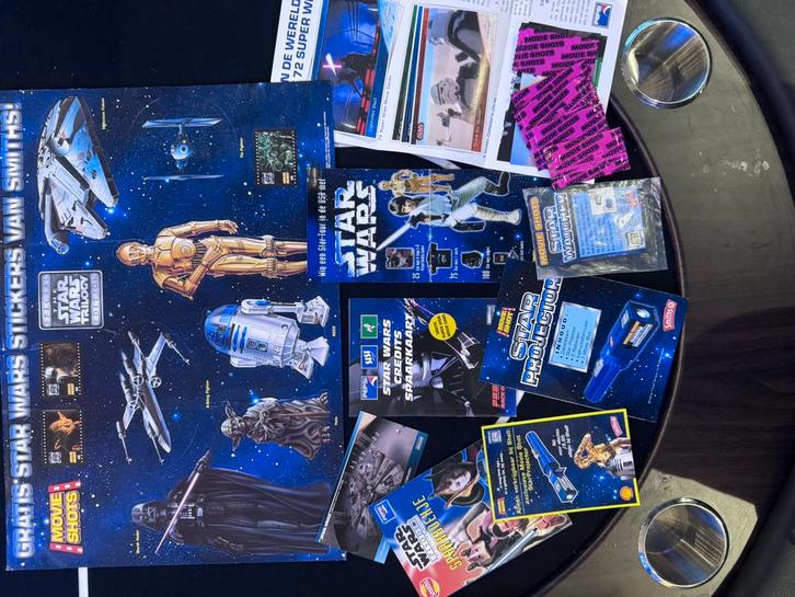 Star Wars Trilogy  MovieShots Stickerposter  Star Projector, Verzamelen, Star Wars, Zo goed als nieuw, Boek of Poster, Ophalen of Verzenden