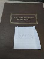 postzegel album The Great Art Stamps of The World, Ophalen of Verzenden, Zo goed als nieuw, Overige onderwerpen