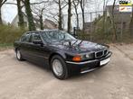 BMW 7-serie 750iL in werkelijke topstaat, recent groot onder, Automaat, Achterwielaandrijving, Regensensor, Zwart