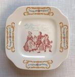 Zes porseleinen gebaksbordjes Boch België, Verzamelen, Ophalen of Verzenden, Onbekend, Onbekend, Onbekend