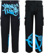 Nieuwe Minus Two Cargo hiphopbroek maat L. Ook met rood., Maat 52/54 (L), Minus Two, Zwart, Nieuw