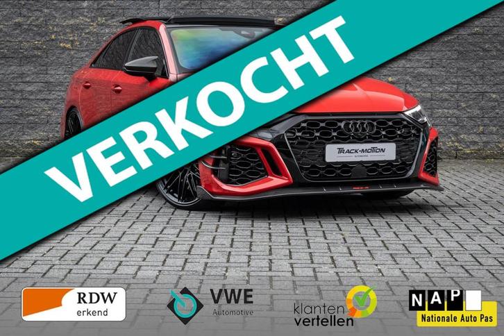 Audi A3 Limousine 2.5 TFSI RS 3 quattro 1 of 200 ABT origine, Auto's, Audi, Bedrijf, Te koop, RS3, 4x4, ABS, Achteruitrijcamera