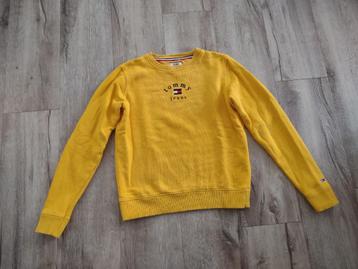 Prachtige gele Tommy Jeans trui, maat XS. Trui Holfiger geel beschikbaar voor biedingen