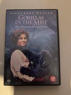 Gorillas in the Mist DVD - Sigourney Weaver, Vanaf 12 jaar, Ophalen of Verzenden, Zo goed als nieuw