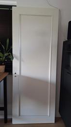 Te koop:1 mooie linksdraaiende opdekdeur., Ophalen, Binnendeur, 215 cm of meer