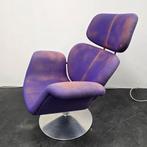 Artifort Big Tulip draaifauteuil – Pierre Paulin, Ophalen, Gebruikt, 75 tot 100 cm, Metaal