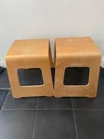 Vintage Ikea Benjamin krukjes/ plywood/ lisa  Norinder, Huis en Inrichting, Krukjes, Ophalen, Gebruikt, Hout