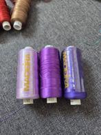 Zolderopruiming 3 klos madeira 40 classic-paars tinten, Hobby en Vrije tijd, Borduren en Borduurmachines, Ophalen of Verzenden