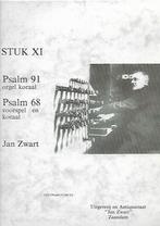 Stuk XI Psalmbewerkingen - Jan Zwart, Muziek en Instrumenten, Gebruikt, Ophalen of Verzenden