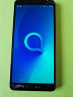 Bijna gratis goed werkende Alcatel smartphone,glas schade€15, Ophalen of Verzenden, Gebruikt