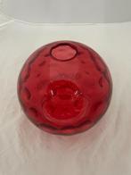Made Ilaria Hanglamp Glazen Bol 20 cm D Rood, Ophalen of Verzenden, Nieuw, Minder dan 50 cm