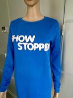 J33 Nikkie maat 34/36=XS/S lange trui jurk top blauw, Blauw, Ophalen of Verzenden, Zo goed als nieuw, Nikkie