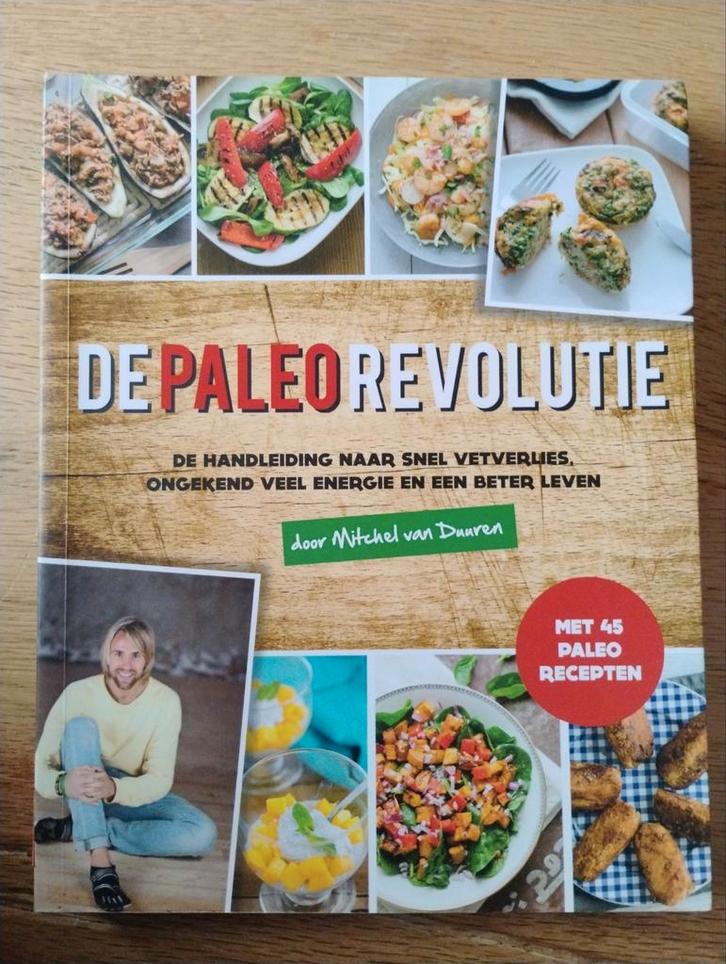 De Paleo Revolutie - Kookboek, Boeken, Kookboeken, Zo goed als nieuw, Voorgerechten en Soepen, Hoofdgerechten, Tapas, Hapjes en Dim Sum