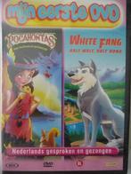 16P: Pocahontas en White fang (in plastic), Cd's en Dvd's, Dvd's | Tekenfilms en Animatie, Alle leeftijden, Ophalen of Verzenden