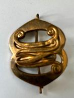 Vintage Goudkleurig Speldje, Verzamelen, Speldjes, Pins en Buttons, Ophalen of Verzenden, Gebruikt, Overige onderwerpen, Speldje of Pin