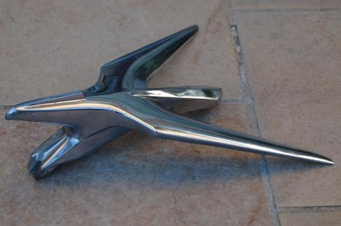 Chrysler Windsor 1955 USA Oldtimer mascotte motorkap embleem, Antiek en Kunst, Curiosa en Brocante, Ophalen of Verzenden