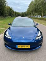 Tesla Model 3 2019 Blauw, Auto's, Automaat, 27 €/maand, Achterwielaandrijving, 1831 kg