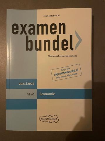 Examenbundel Economie 2021/2022 beschikbaar voor biedingen