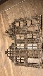 Riviera maison rattan placemat/bord, 43x36 cm., Ophalen of Verzenden, Zo goed als nieuw, Ongediertebestrijding