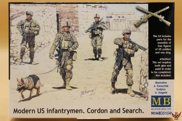 ROWASP | Master Box 1/35 Modern US infantrymen Cordon Search beschikbaar voor biedingen