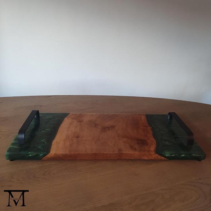 Serveerplank, Huis en Inrichting, Woonaccessoires | Dienbladen, Nieuw, Hout, Rechthoekig, Ophalen of Verzenden