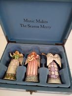 Jim Shore kerstengelen in houten bewaardoos prachtige set, Ophalen of Verzenden, Zo goed als nieuw